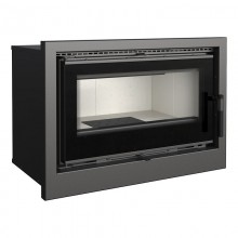 KRATKI KASETA / ARKE / 95 (95X59CM REQUIRED OPENING) ECODESIGN (A +) 14KW (100-185M2) ENERGY FIREPLACE AIR HEATER WITH DOUBLE FANS / 372M